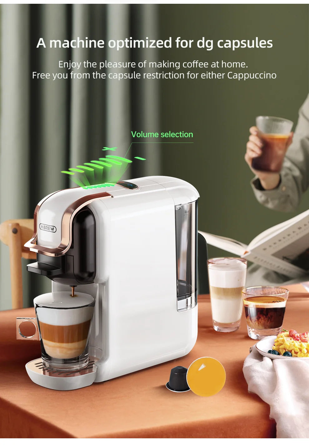 5 in 1 Multiple Capsule Coffee Machine