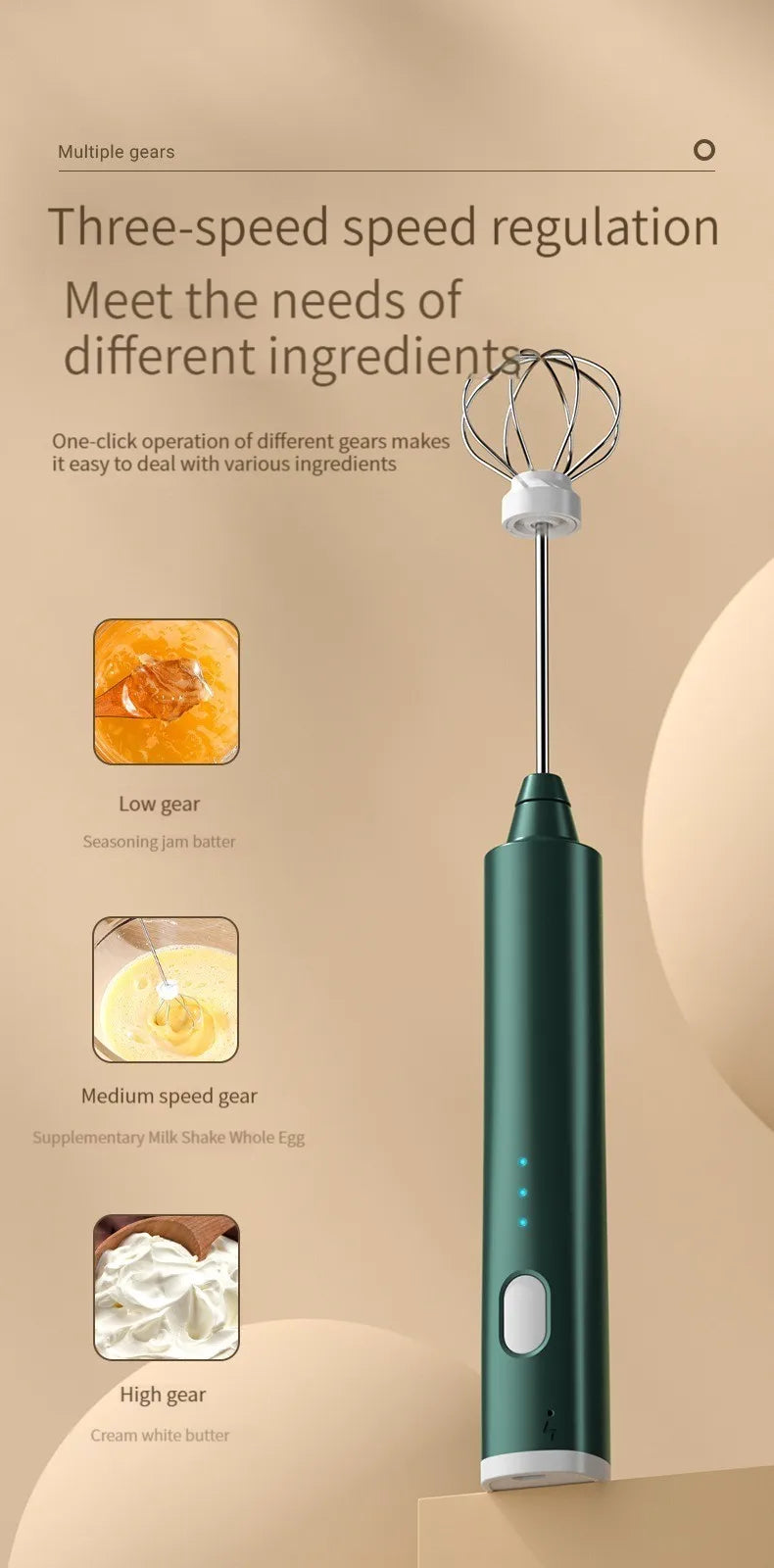 Handheld Egg Beater